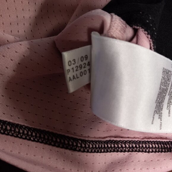 Adidas Size S Tank Top Athletic Black Pink Performance Shelf Bra Clima Cool - Picture 9 of 9